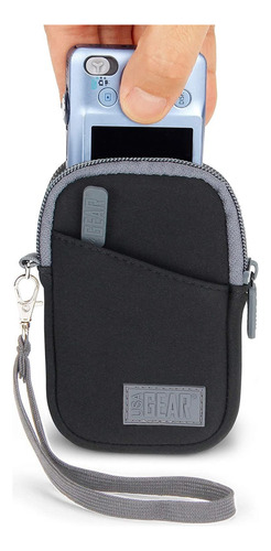 Estuche Para Camaras De Fotos De 4,5 In, Negro/pequeno