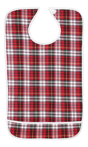 Babero Protector De Ropa Impermeable Para Adultos Mayores A