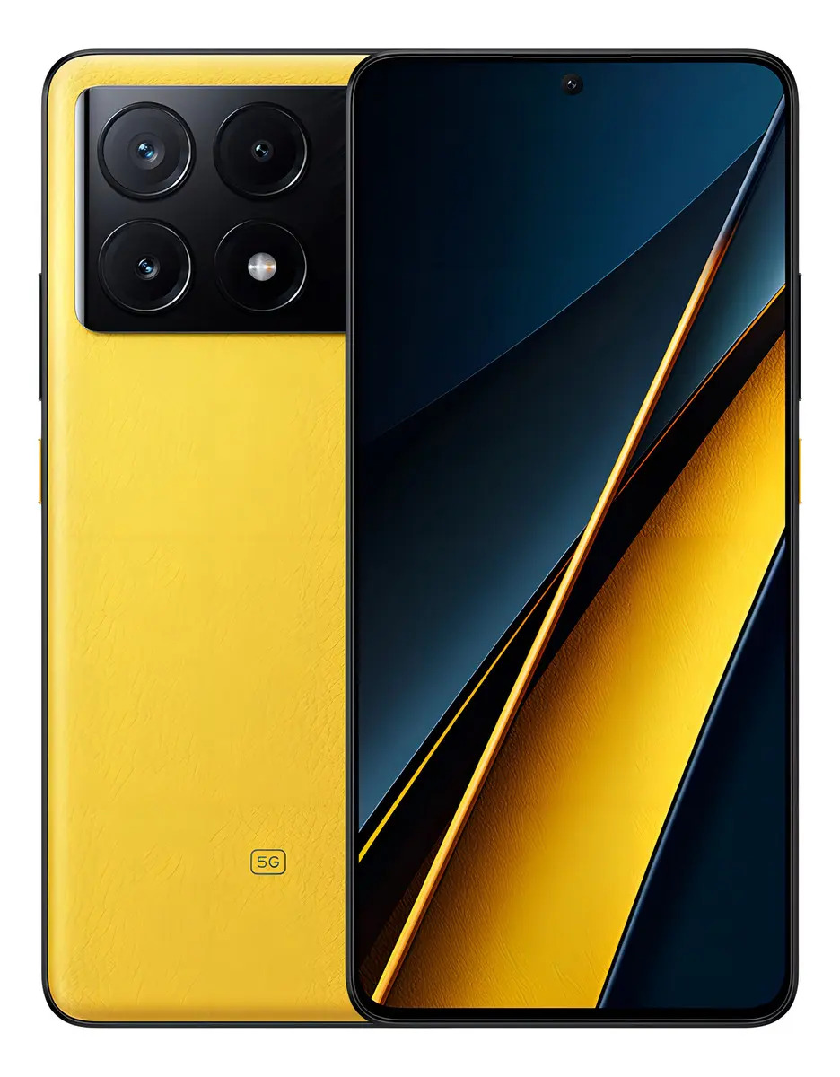 Xiaomi Pocophone Poco X6 Pro 5G Dual SIM 512 GB Amarelo 12 GB RAM