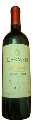 Vinho Chileno Carmen Winemaker's Reserve Carmenere 2009 