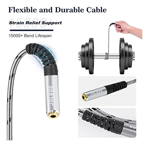 Cable Adaptador De Audio Estéreo De 3,5 Mm Hembra A Xlr Mach