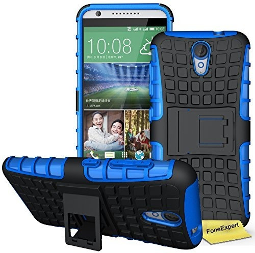 Forro Case Htc Desire 620/820 Mini Shockproof Color Azul New