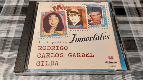 Rodrigo - Gardel - Gilda - Inmortales - Cd Original Impecabl