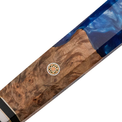 Cuchillo Acero Damasco Azul 8 Pulgadas Damascus Grilltech