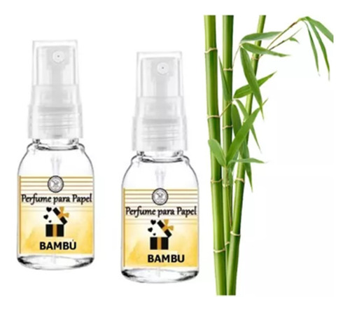 Perfume Para Papel Cheirinho Para Caixa Bambu