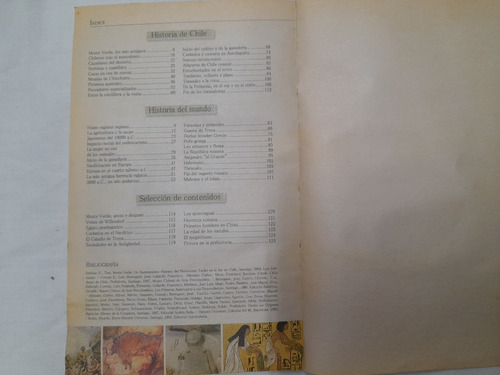 Historia De Chile Y El Mundo N° 1 Los Primero Habitantes (1) (Usado)