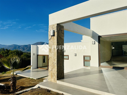 Casa Nueva En Parcela Lomas Del Puangue, Curacaví