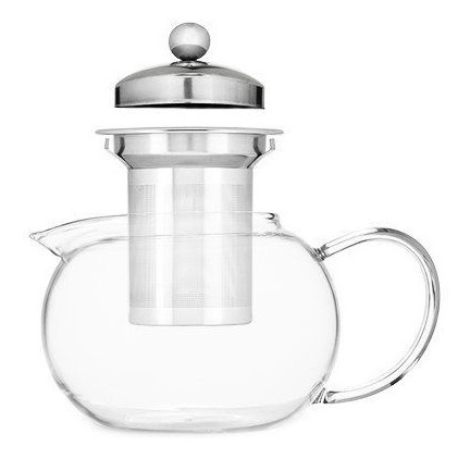 Tetera De Vidrio Con Infusor, Marca Pinky Up