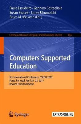 Libro Computers Supported Education : 9th International C...