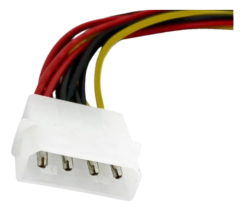 Cable Molex 1 A 3 Puertos, Splitter Divisor 1 A 3 Molex