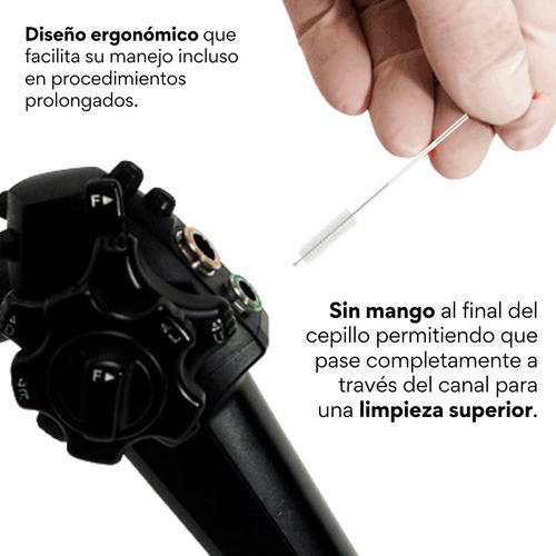 Cepillo Doble Quirúrgico De Limpieza Para Endoscopio 2300mm