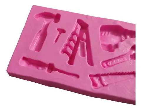 Molde Silicona Herramientas Fondant Chocolate