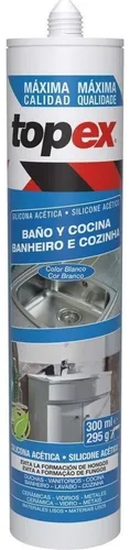 Silicona Acética Con Fungicida 300 Ml
