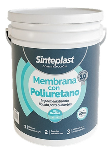 Membrana Con Poliuretano Sinteplast 20kgs - Proxecto