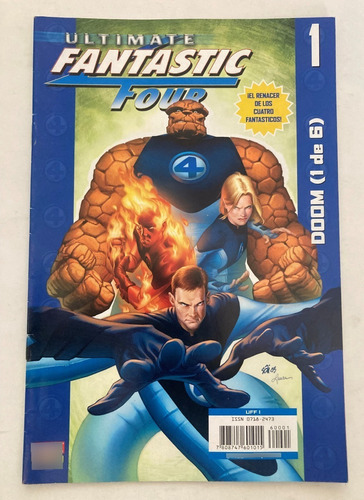 Comic Marvel: Ultimate Fantastic Four, Doom #1. Ed. Panini