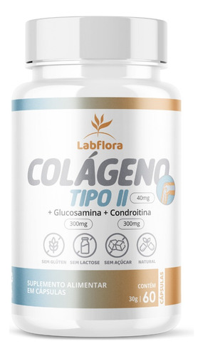 Colágeno Tipoii + Glucosamina + Condroitina Alívio Das Dores Neutro