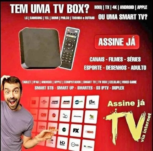 Imagem 2 de 5 de Sistema Iptv ! Teste Grátis ! Suporte 24h