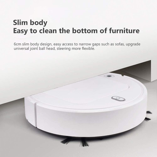 Imagen 5 de 7 de Robot Limpiador Blanco Vaporizador Remax Para Hogar Oficina