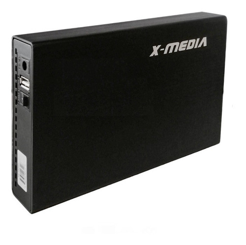 Gabinete De Disco Duro X-media Xm-en3451-bk 3.5 Sata/ide /v