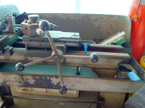 Torno Revolver 15 Mm Marca Logan Nº 830-2 Funciona Inplamet (Usado)