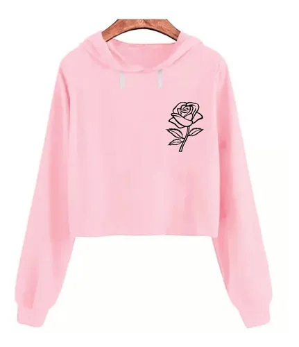 Moletom cropped feminino mercado cheap livre