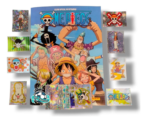 Álbum One Piece + Set Completo De Estampas A Pegar Panini