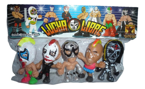 Luchador Muñeco Mini Bobblehead La Parka Juguete Lucha Libre