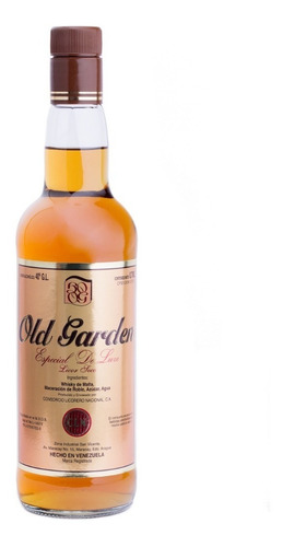 Licor Seco De Whisky Old Garden Botella 0,70lts 700ml Lf