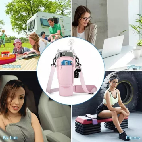 Funda De Transporte Para Botellas De Agua, Correa De Neopren
