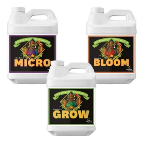 Advanced Nutrients Bases Grow Micro Bloom 500cc Gabba 