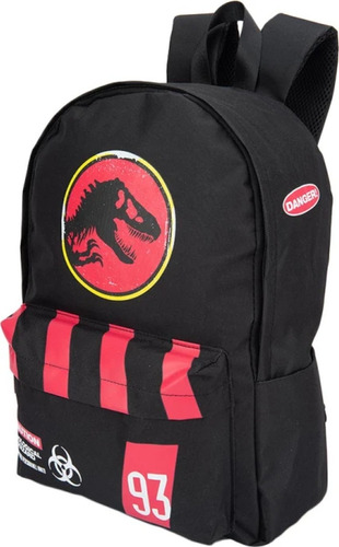 Mochila Backpack Escolar Hombre Jurassic Park Truzt 1167017