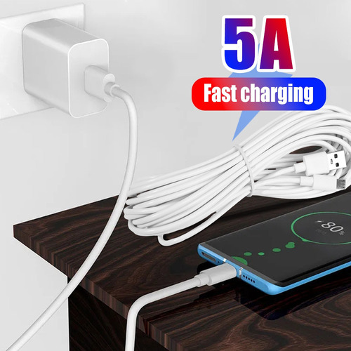 Cable De Datos De Carga Android Extralargo (2 X 6 M)