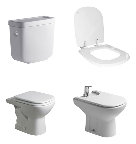 Combo Ferrum Bari Inod Corto Tapa Bidet Mochila Deposito