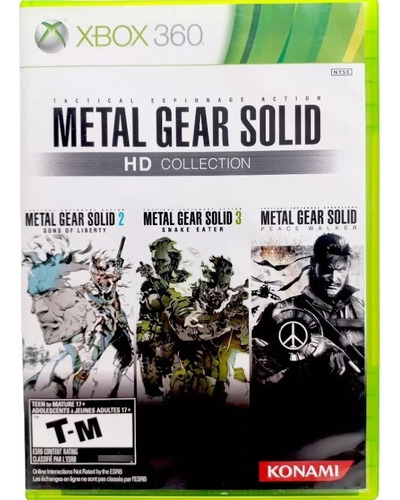 Metal Gear Solid Para Xbox 360