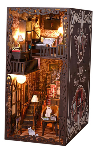 Kits De Libros Diy, Rompecabezas De Madera 3d Con Luz,