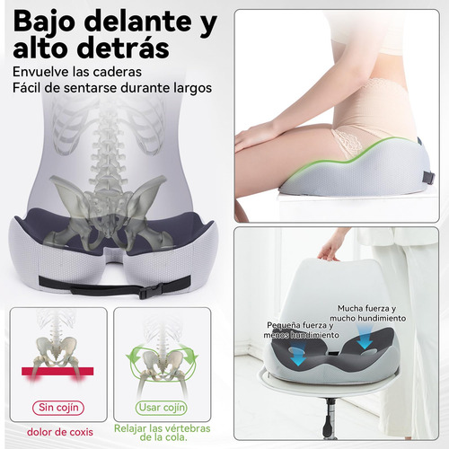 Cojin Para Hemorroides De Memory Foam Para Asientos,cojín
