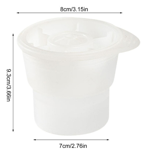 Molde De Silicona For Hacer Bolas De Whisky Reutilizables