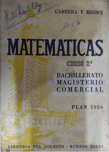 Matemáticas Curso 2° Cabrera Medici Librería Del Colegio-#26
