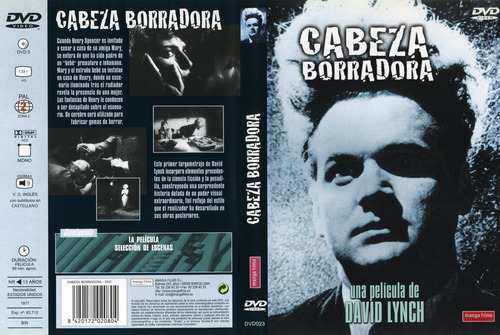 Cabeza Borradora ( Eraserhead) David Lynch - Dvd
