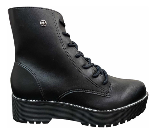 Bota Coturno Feminina Via Marte 23-608 Original 2023