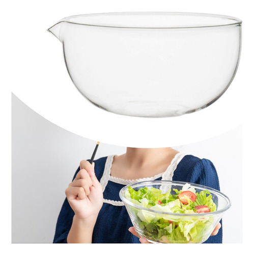 Vidry 550ml Cocina Fruta Envalía De Ensalada Transparente