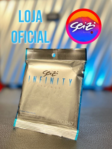 Cordas Para Violão Seizi Infinity Light Coated 010 (010.047)