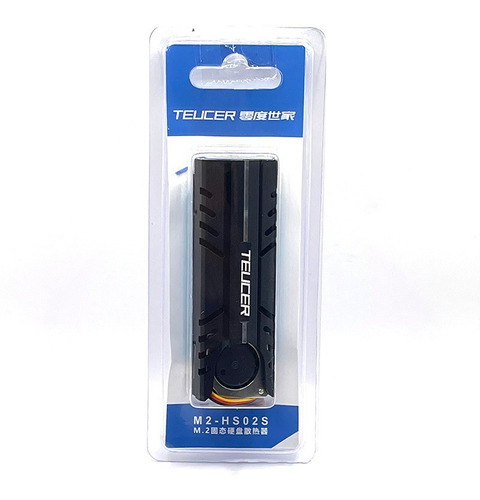 Disipador De Calor Con Ventildaror Para Ssd M.2