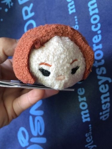 Tsum Tsum Mini Black Widow Disney Store Original 8 Cm