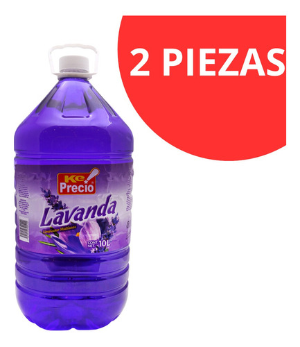 2 Pzs Limpiador Multiusos Ke Precio Lavanda 10 Lt