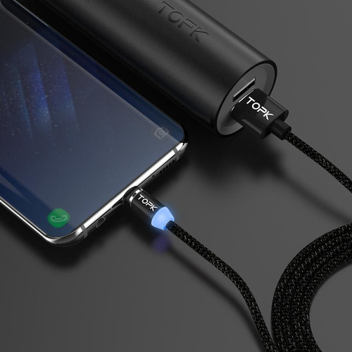 Adaptador Convertidor De Puntas Magnéticas Tipo C 4 Piezas