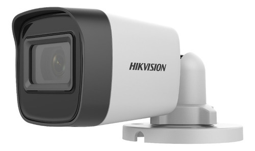 Imagen 2 de 4 de Cámara de seguridad Hikvision DS-2CE16D0T-IRPF Turbo HD con resolución de 2MP visión nocturna incluida blanca
