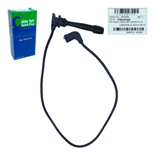 Imagen 4 de 10 de Cables Bujias Santa Fe Gold 2.7 2001 2002 2003 Original