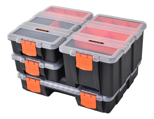 Organizador  Tactix  Plastico Juego 4 Piezas Tactix 320020