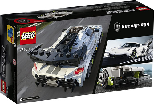 Bloques Lego Speed Champions Koenigsegg Jesko, 280 Piezas
